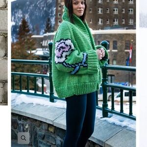 GOGO Flower Jacket Sweater